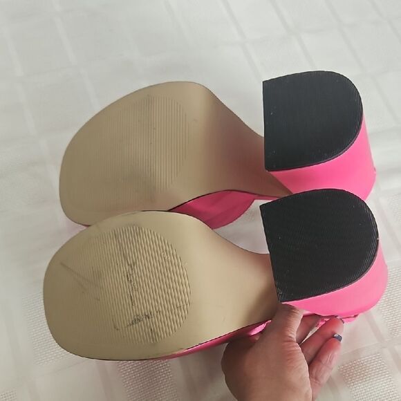 Steve Madden Pink Tamy Platform Heels - Picture 7 of 16